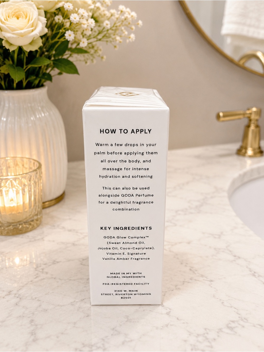 GODA Pheromone Infused Silk Body Oil - Picture 3 of 4